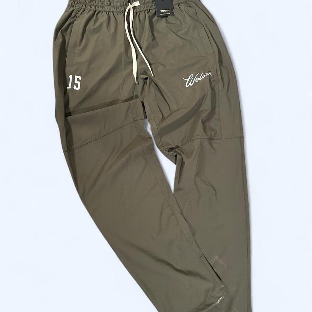 Darc Sport Since Cinch Track Pants Olive Green Wolves 15 Limited Edition Large